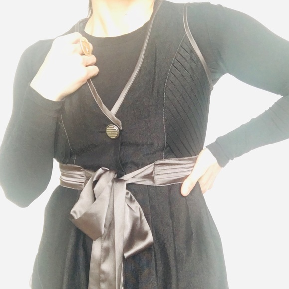 SALE 🍭C. Luce - Charming Bow & Lace Vest. Dress it up in a flash! - Picture 11 of 13